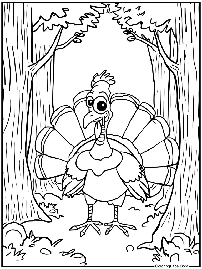 Winking one eye playful