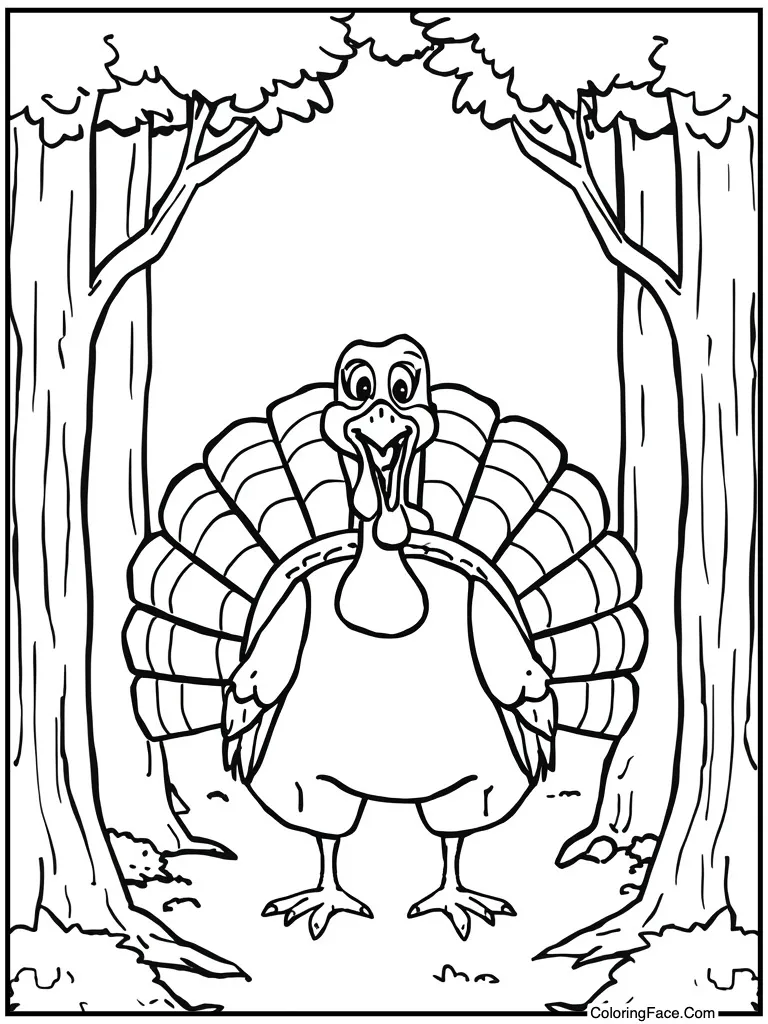 Laughing beak wide open