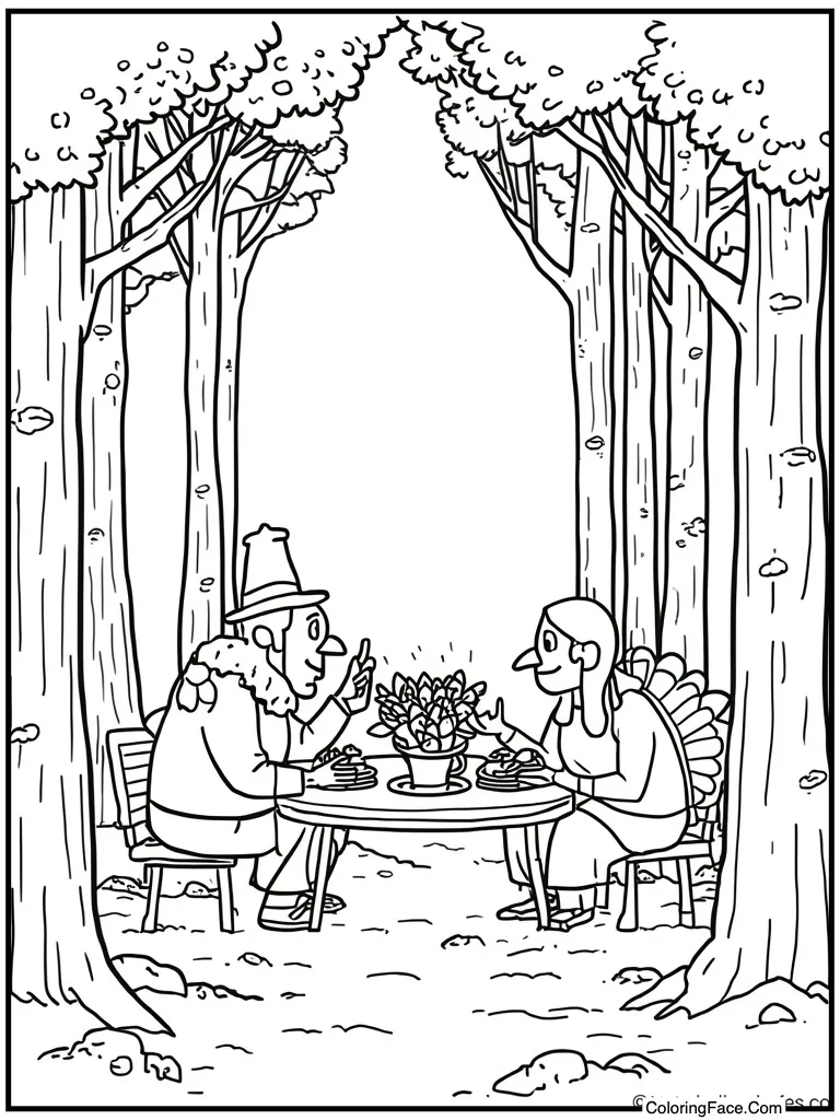 Blessed family gathering time