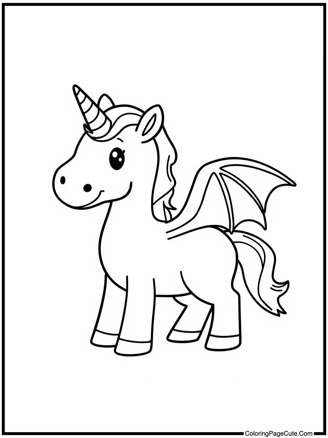 with a friendly dragon