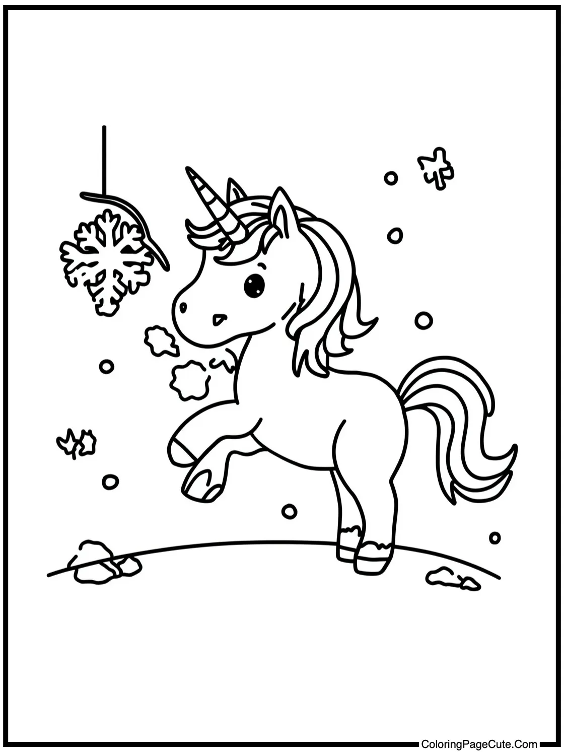 catching a snowflake