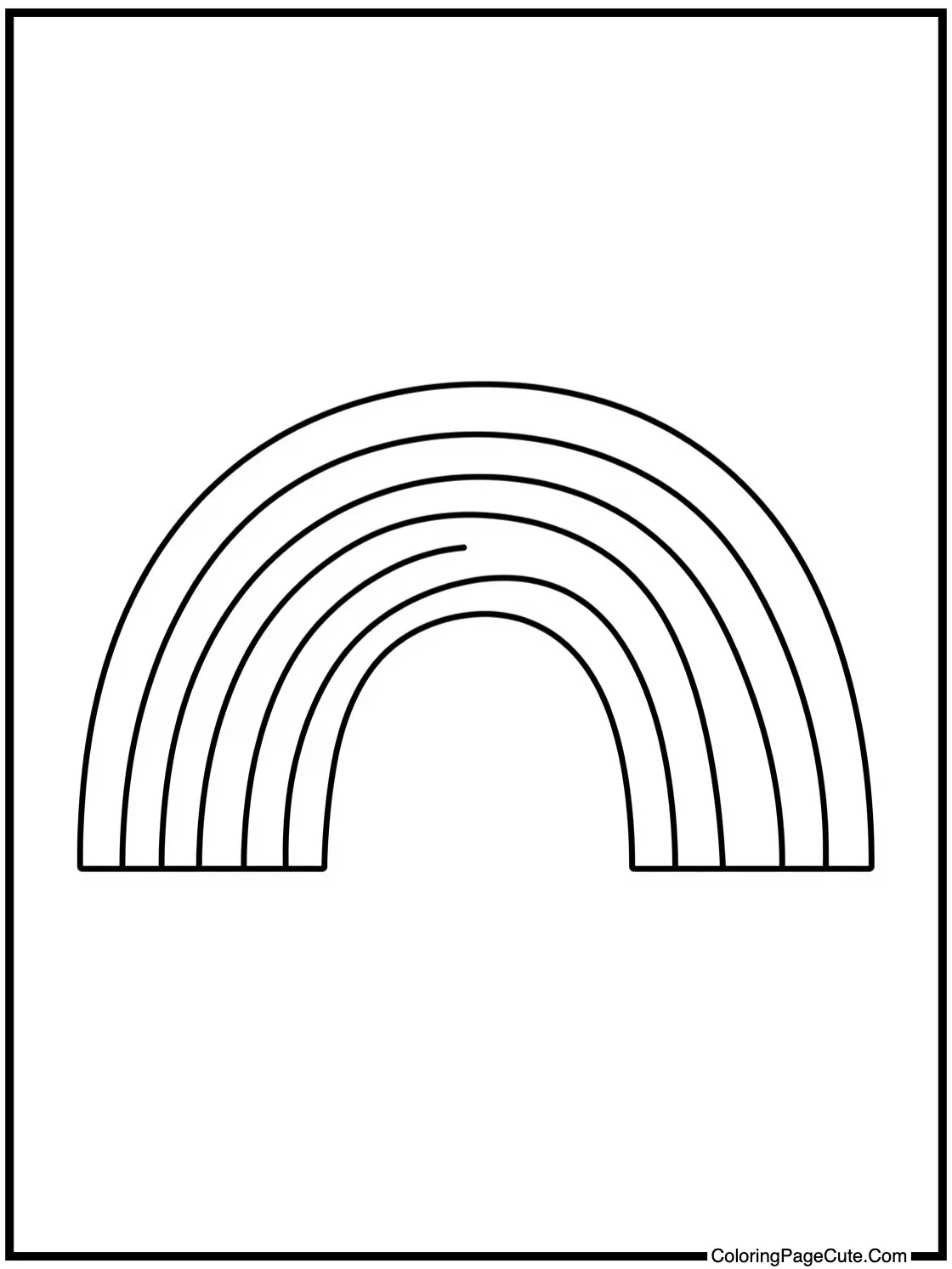 displaying a rainbow