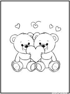 Valentine’s Day Coloring Pages