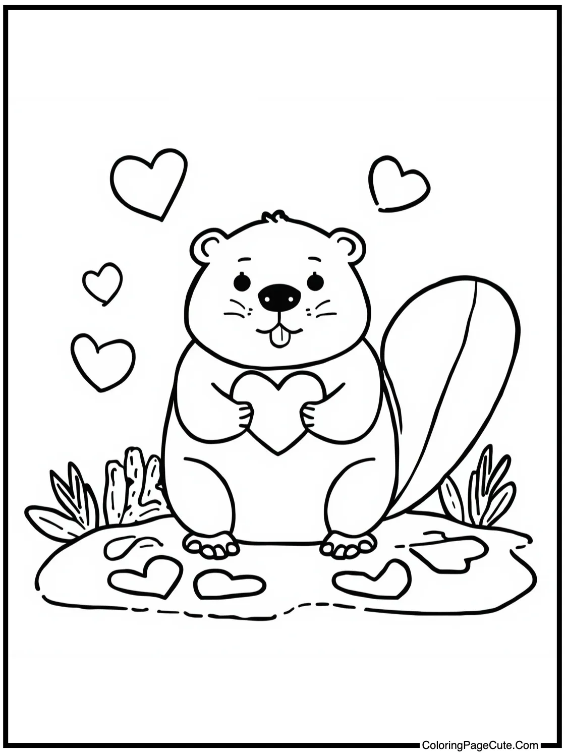 featuring a busy beaver