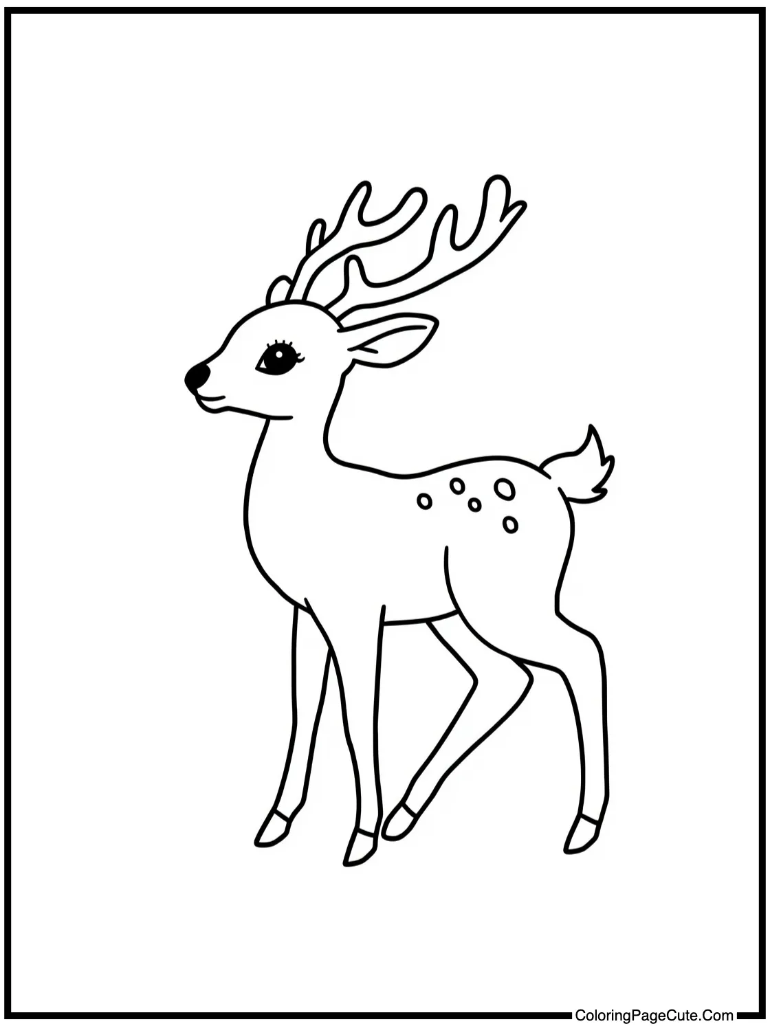 of a graceful deer