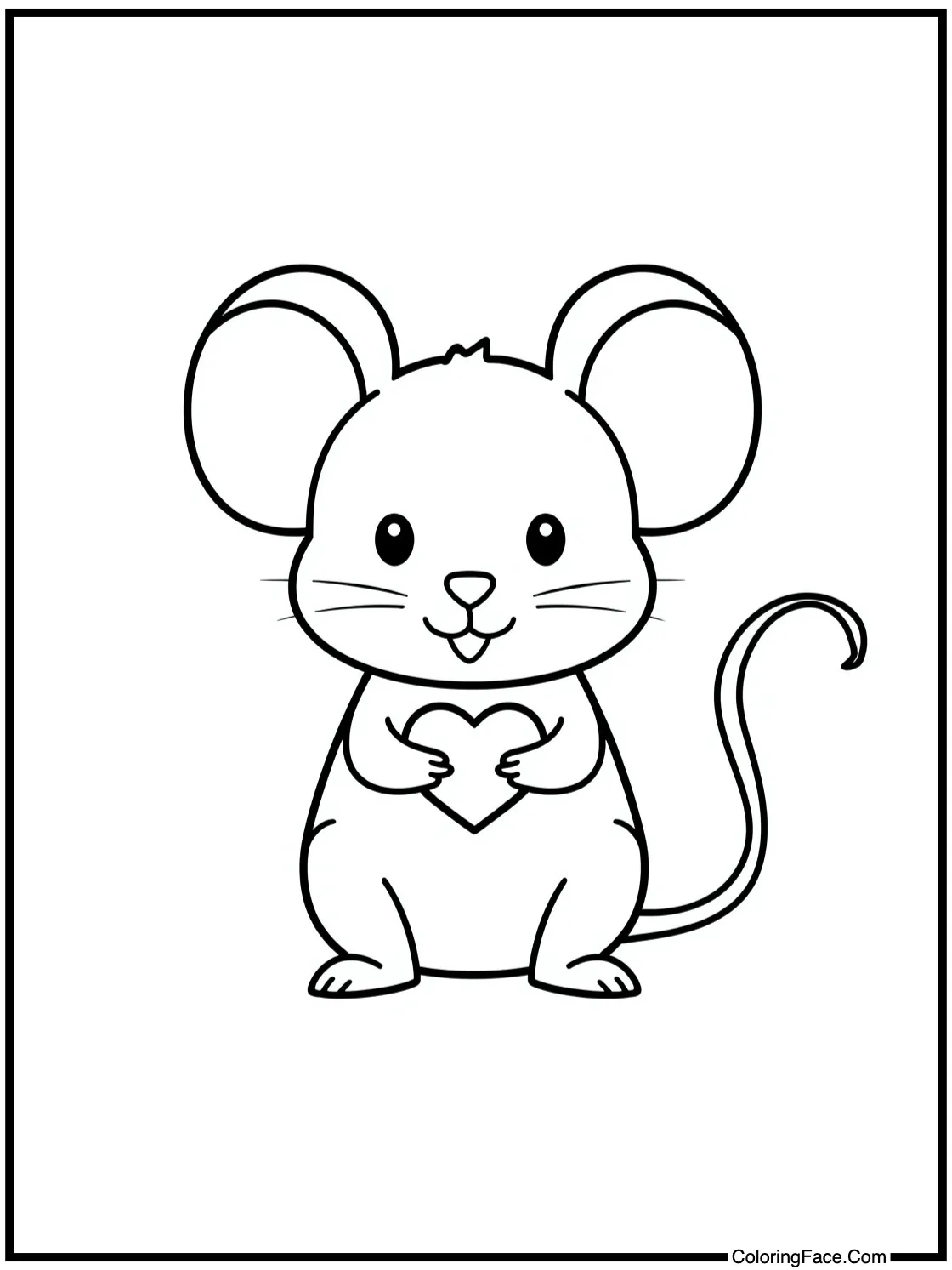 a cute mouse