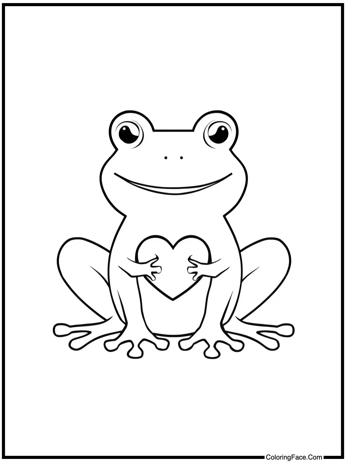 a charming frog