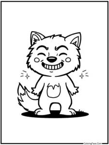 Werewolf Coloring Pages