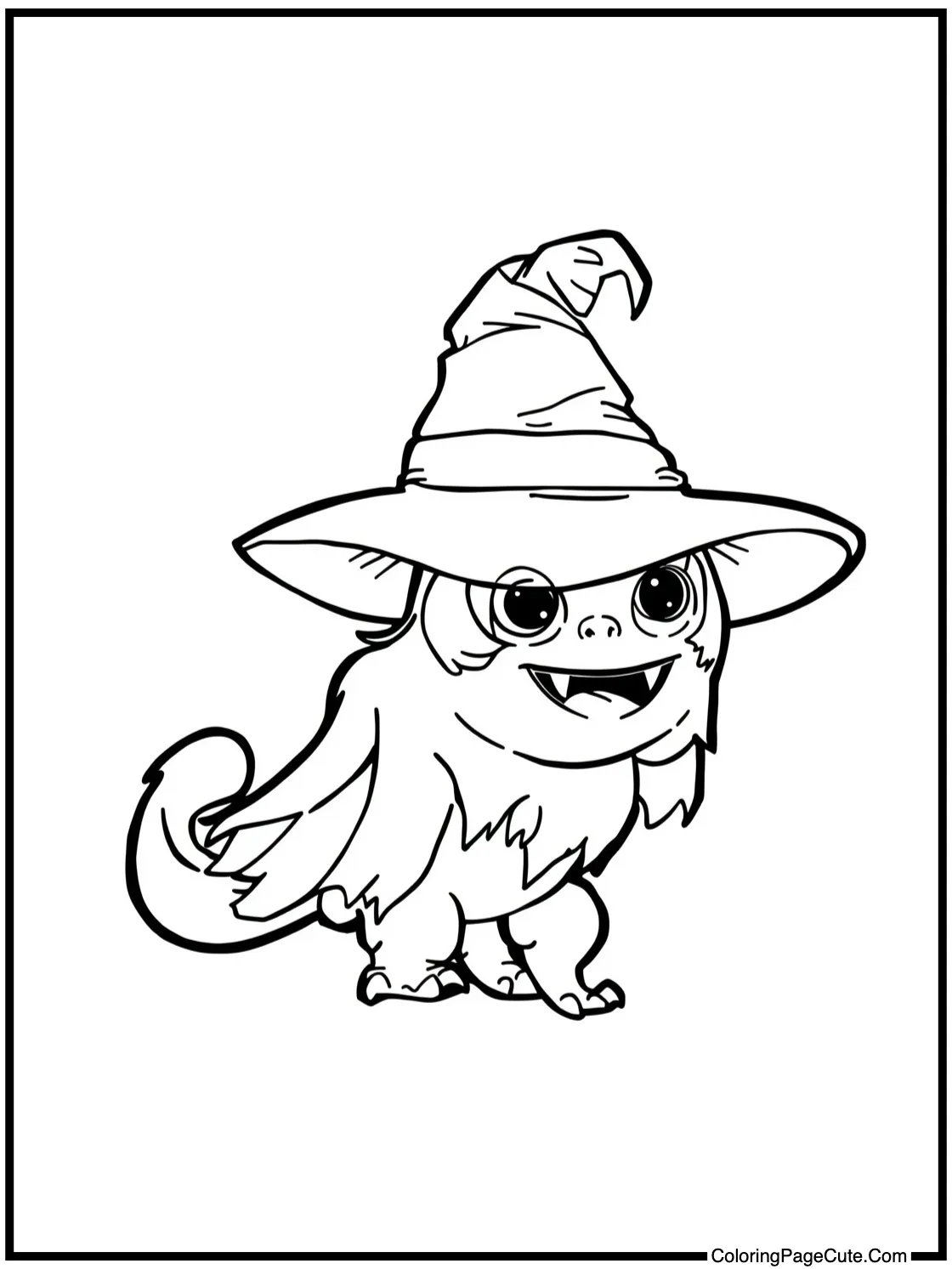 of a mysterious creature