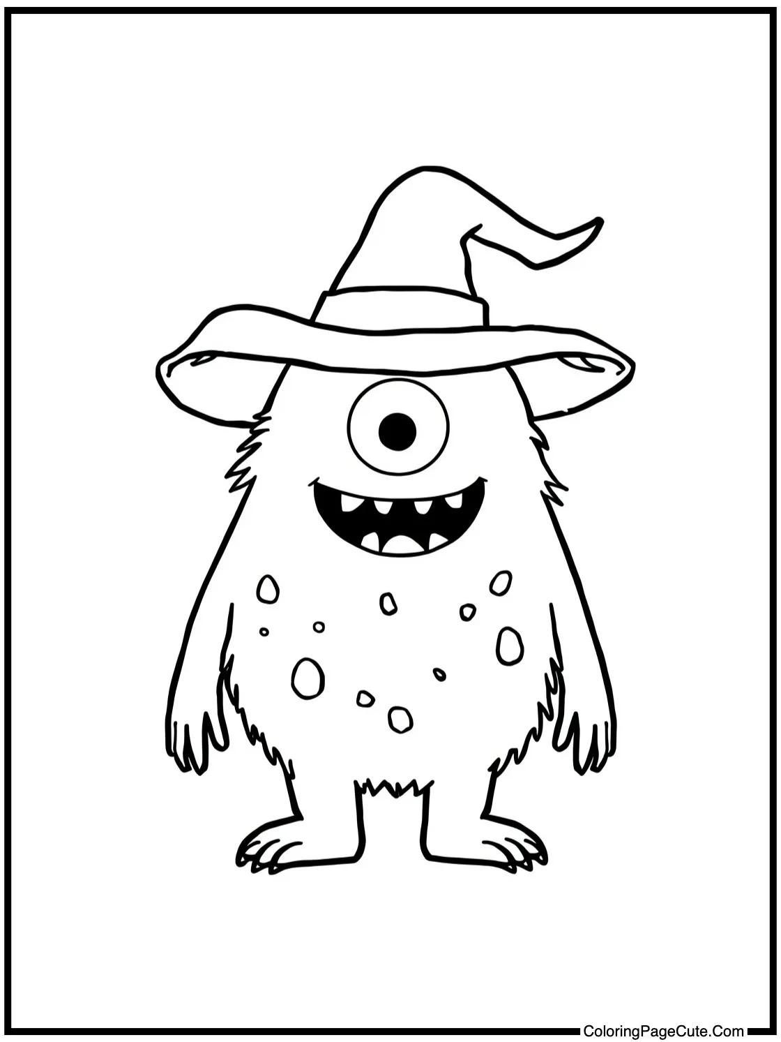 of a friendly monster