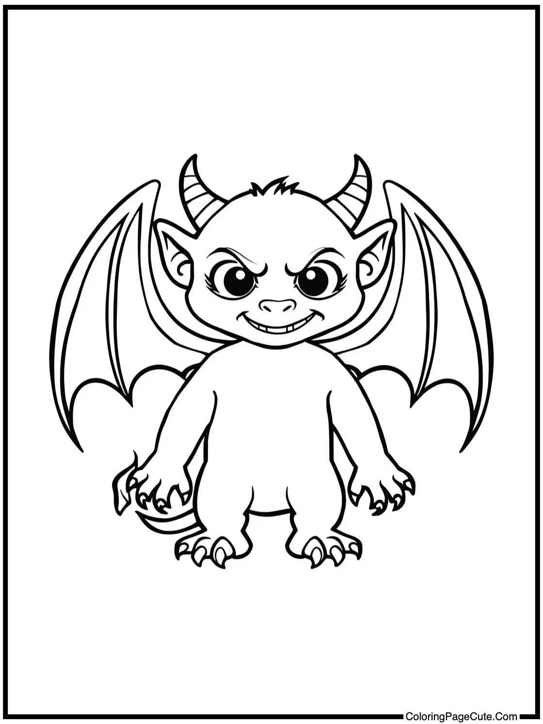 of a friendly gargoyle