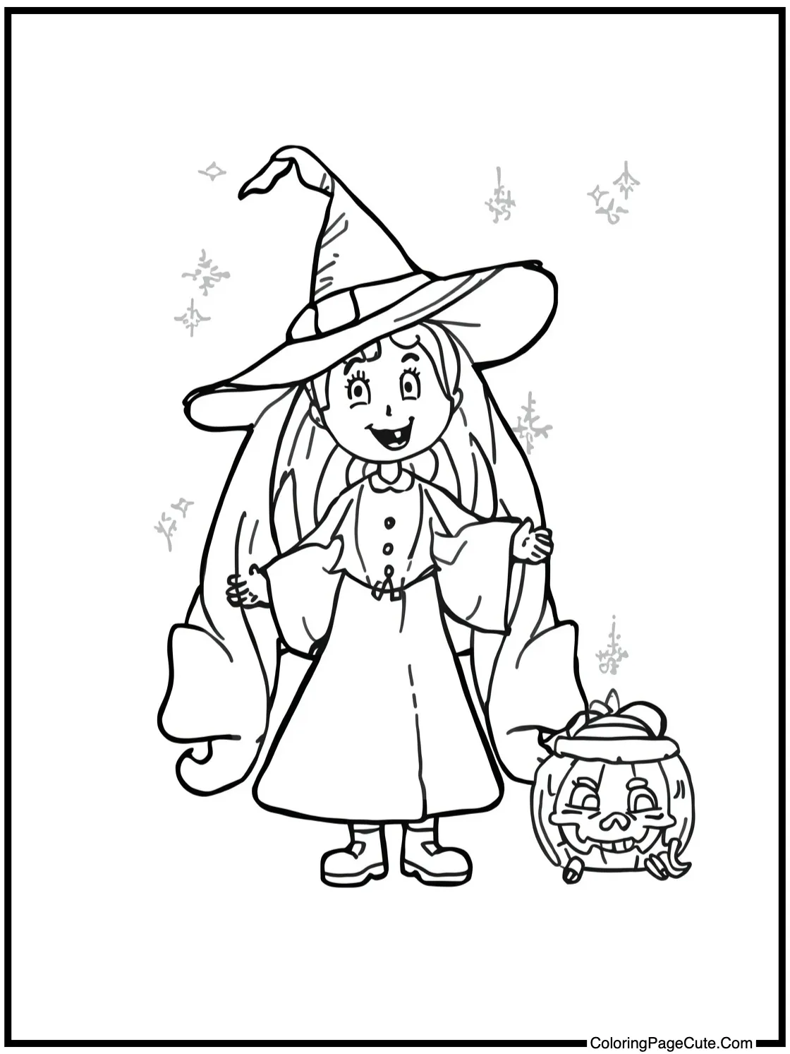 with a sparkling aura