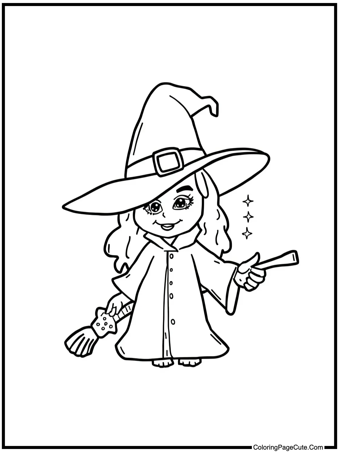 with a sparkling dust