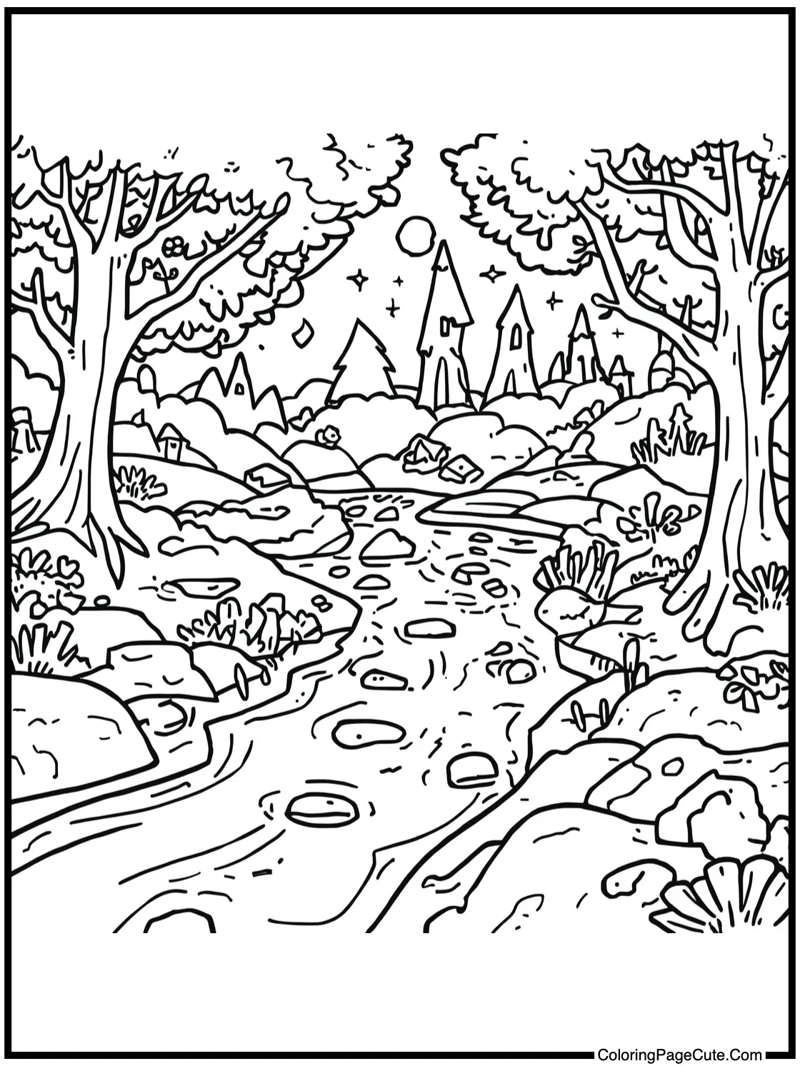 featuring an enchanted river