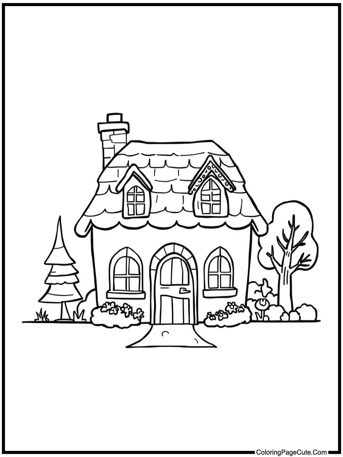 featuring a charming cottage