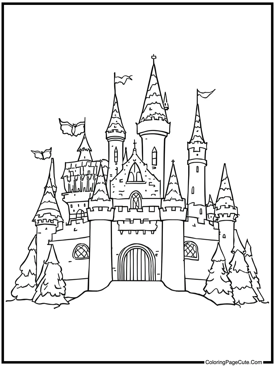 featuring enchanted castles