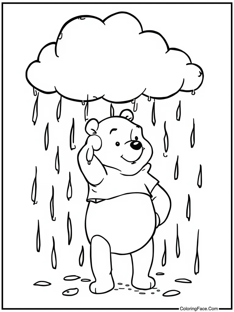 Disguised as rain cloud