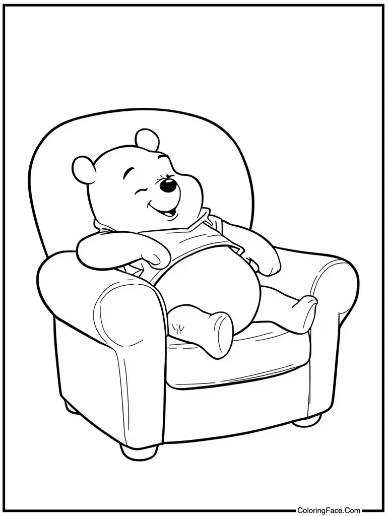 Napping in comfy chair