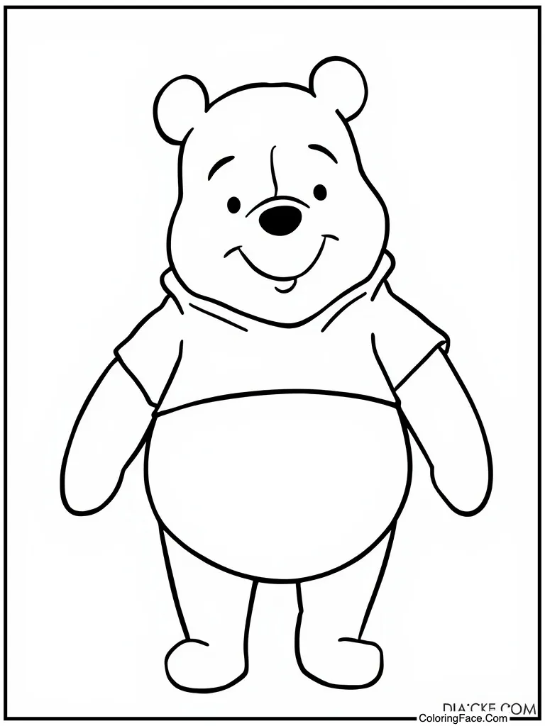 Simple outline for kids