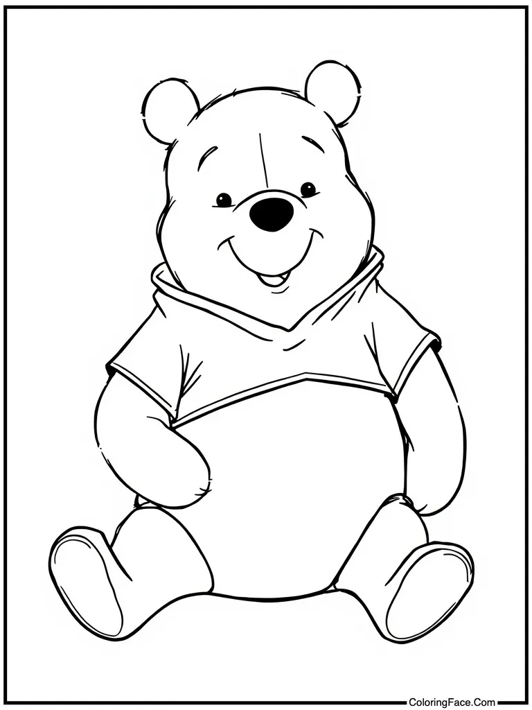 Detailed sketch for adults