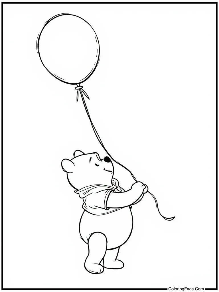 Playing with red balloon