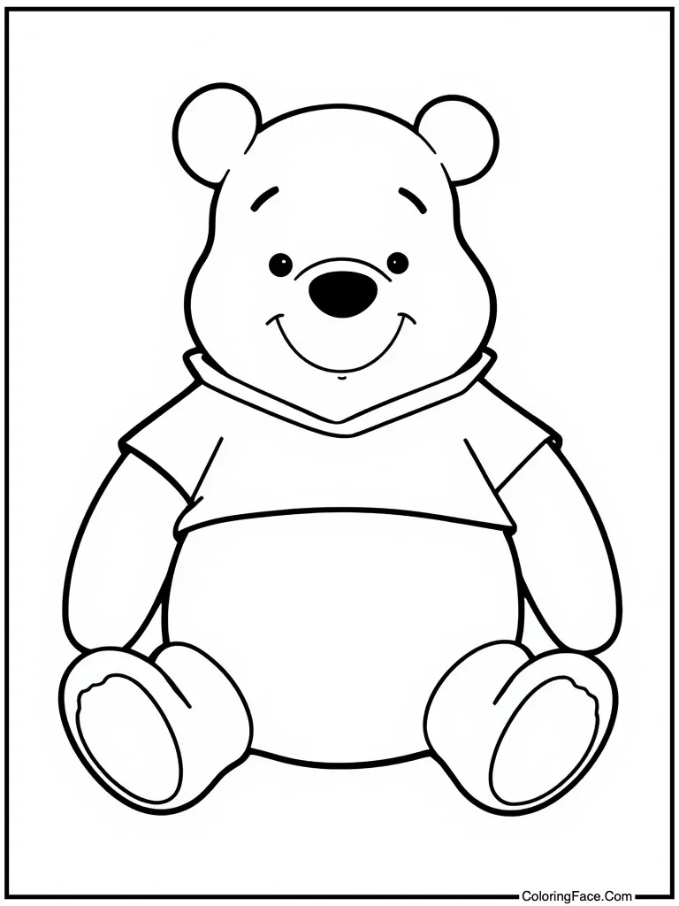 Bear looking very stuffed