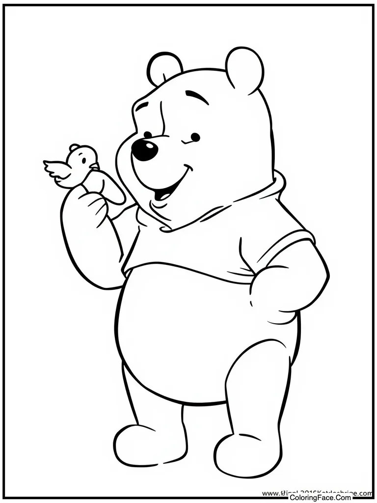 Wise bird speaking words