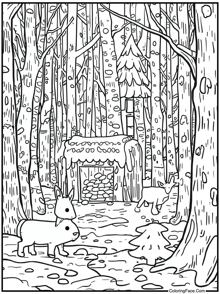 Cookies baking in oven