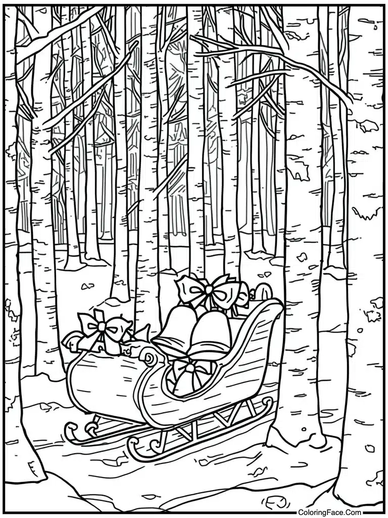 Bells ringing on sleigh