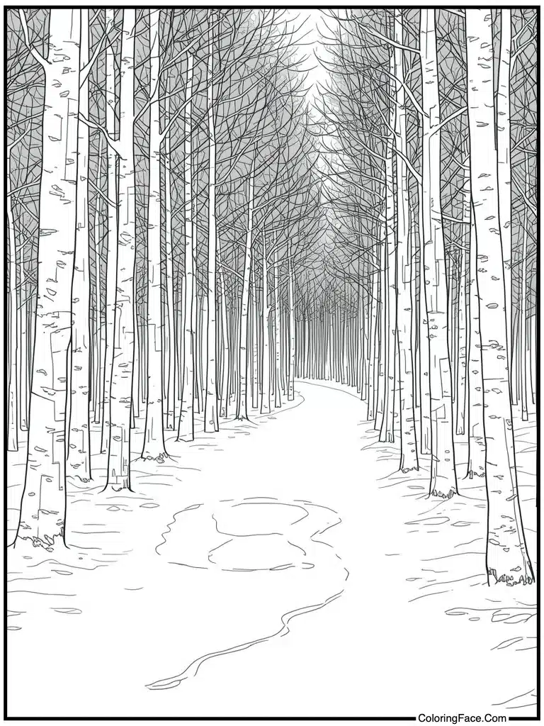 Figure eight skate marks