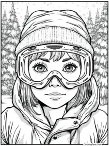 Winter Coloring Pages