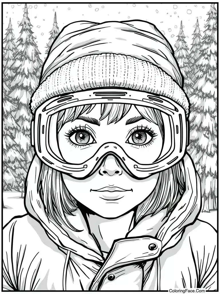 Winter Coloring Pages