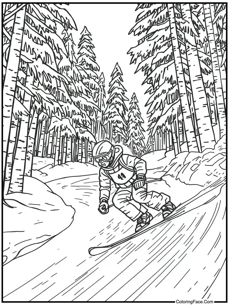 Snowboard cross race event