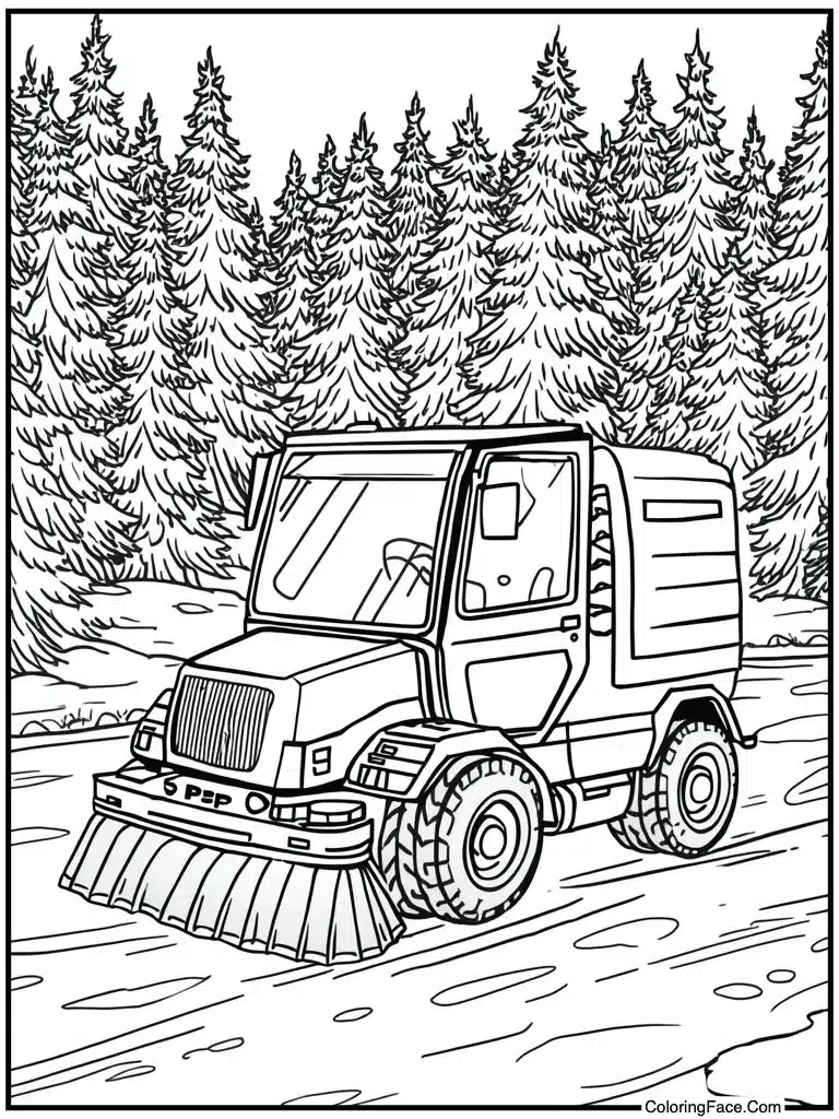 Zamboni cleaning the ice