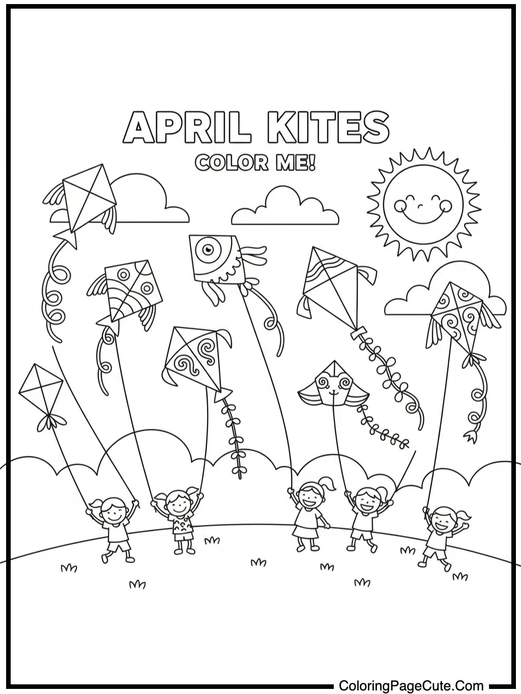 april kites flying high