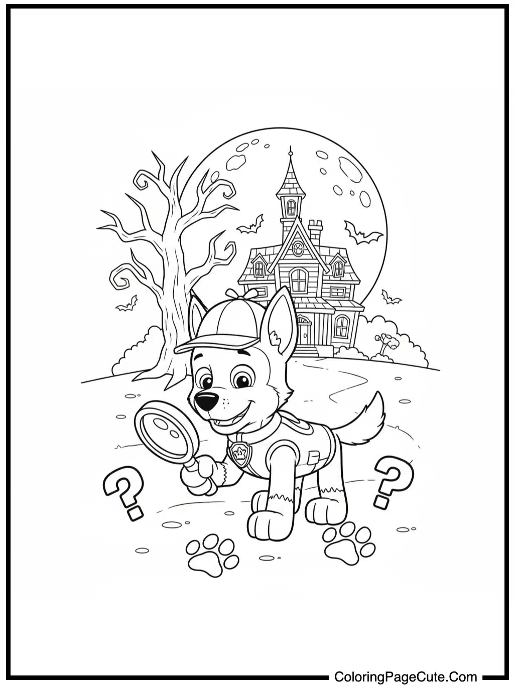 chase paw patrol investigates mystery