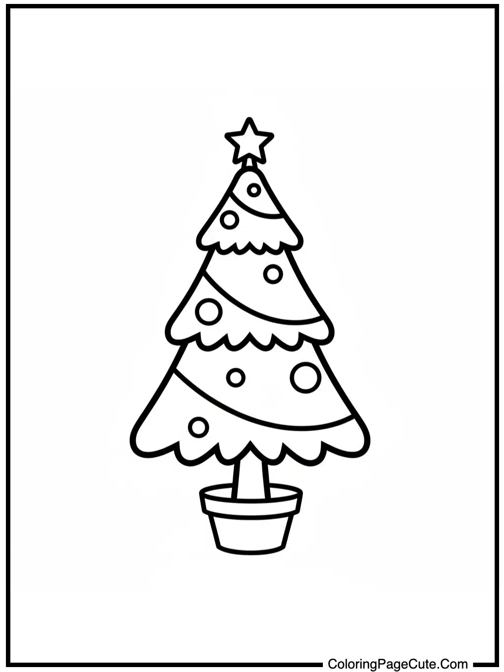 christmas tree stands tall