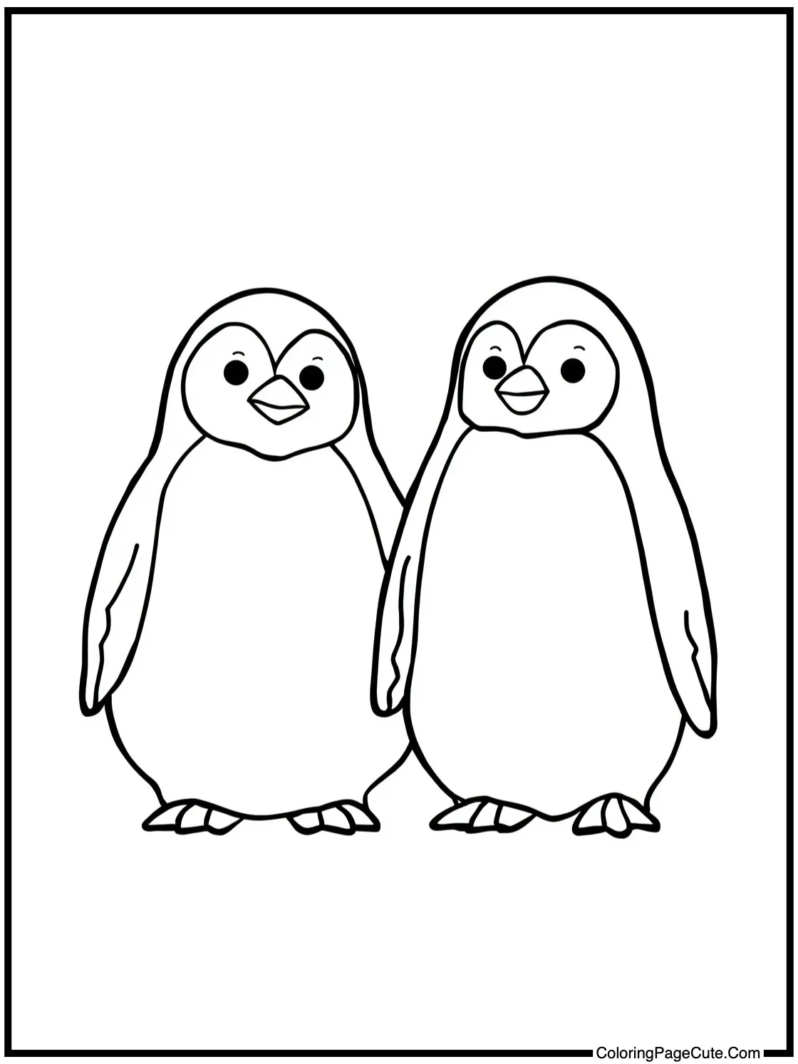 friendly penguins