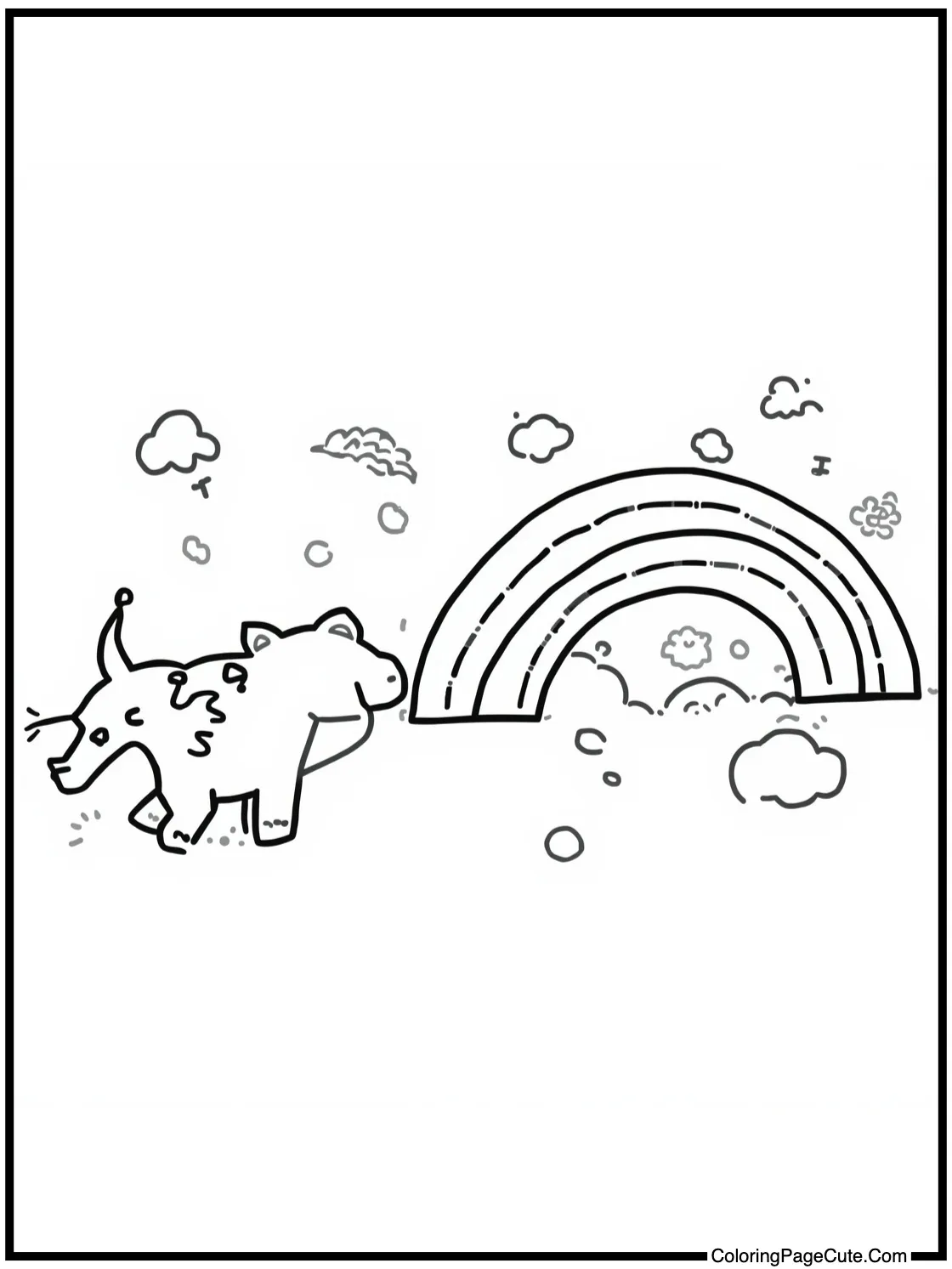 chasing colorful rainbows