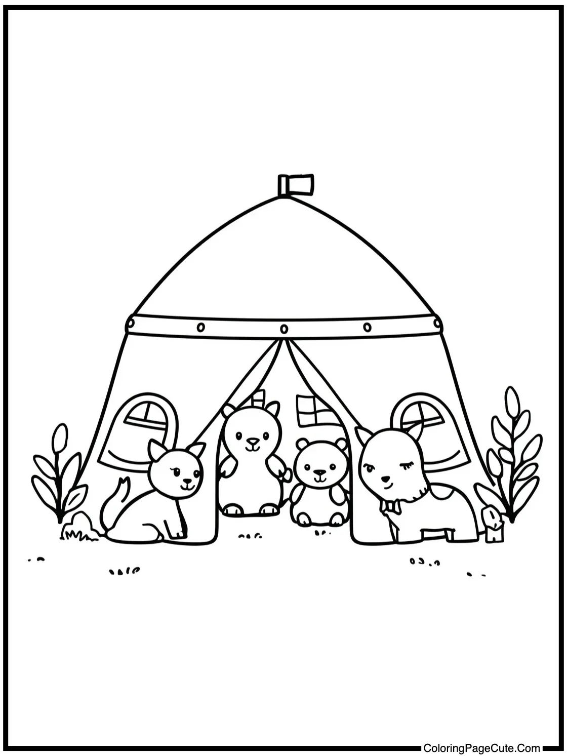 building a cozy fort