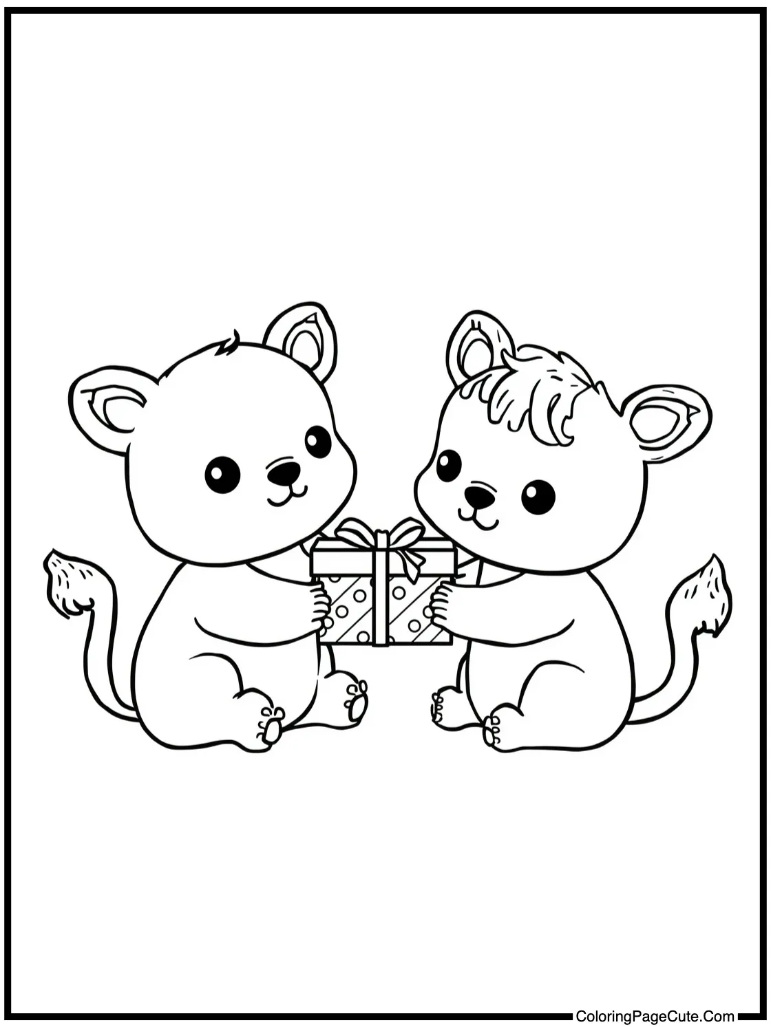 exchanging sweet gifts