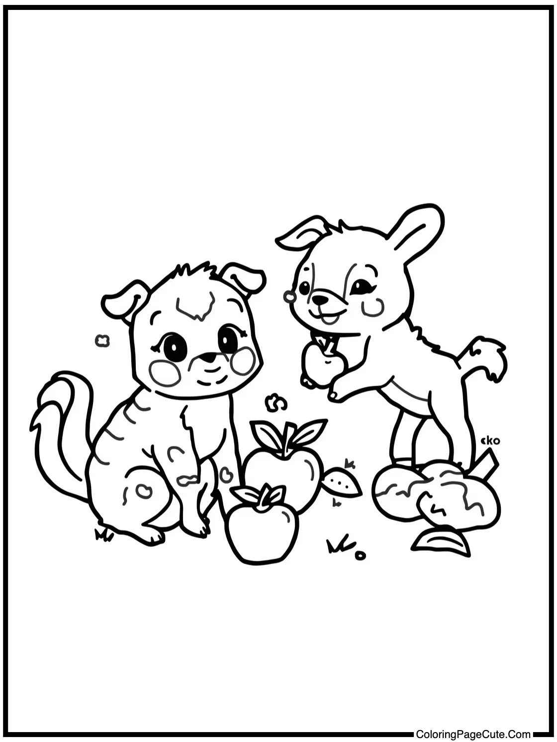 picking fresh apples