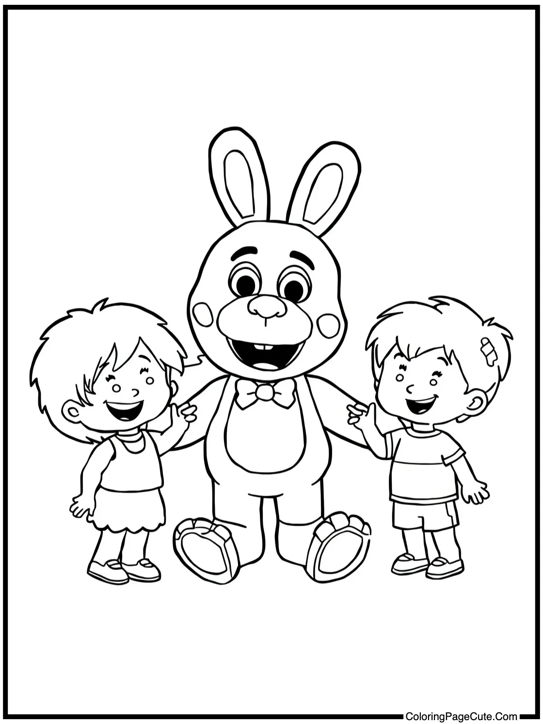 happy children playing