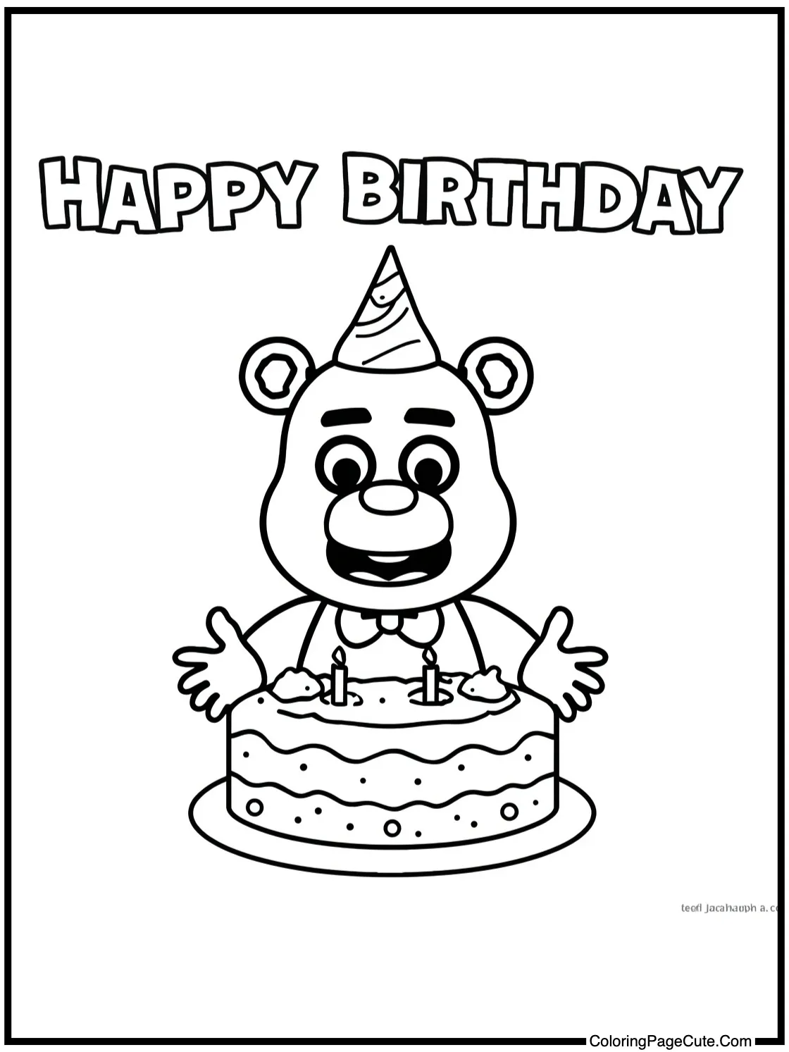 celebrating a birthday