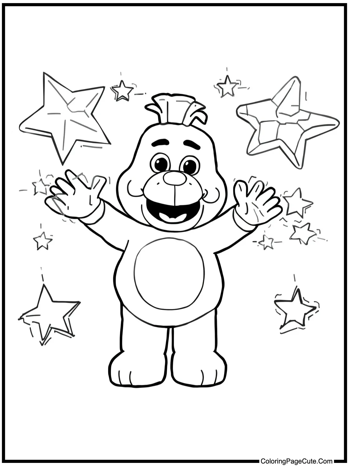 shining bright stars