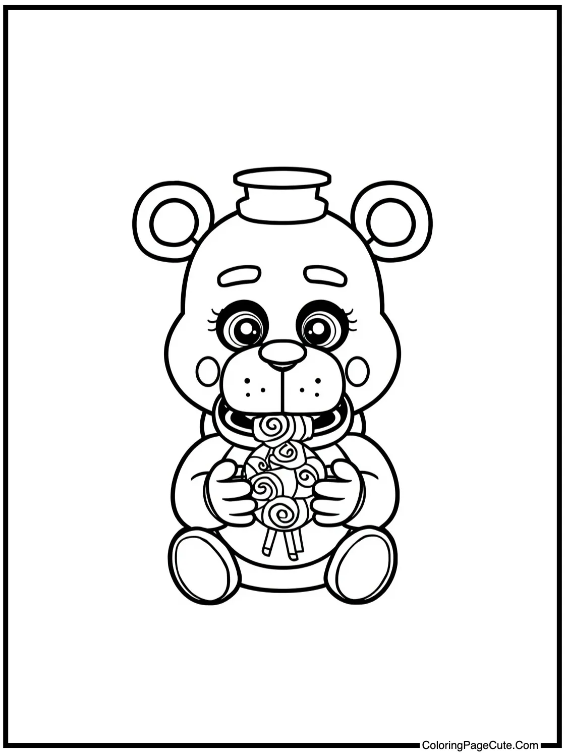 eating sweet candies