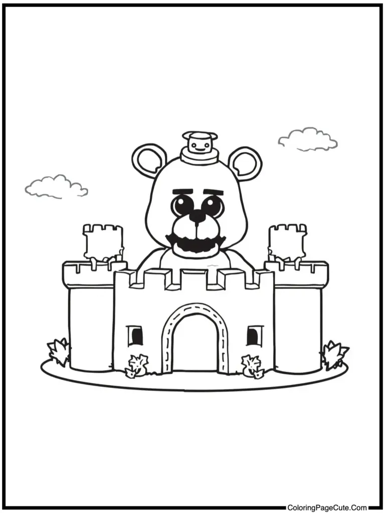 fnaf coloring pages