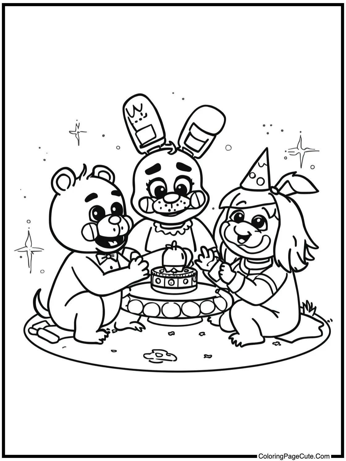 having a slumber party