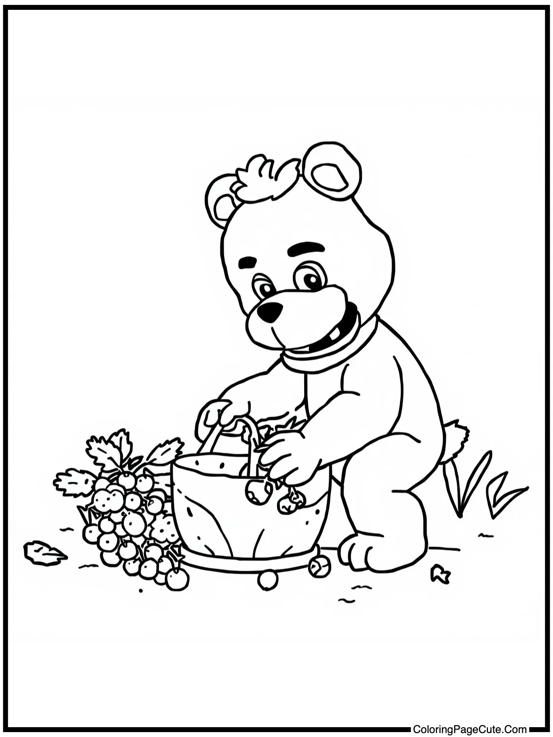 picking fresh berries