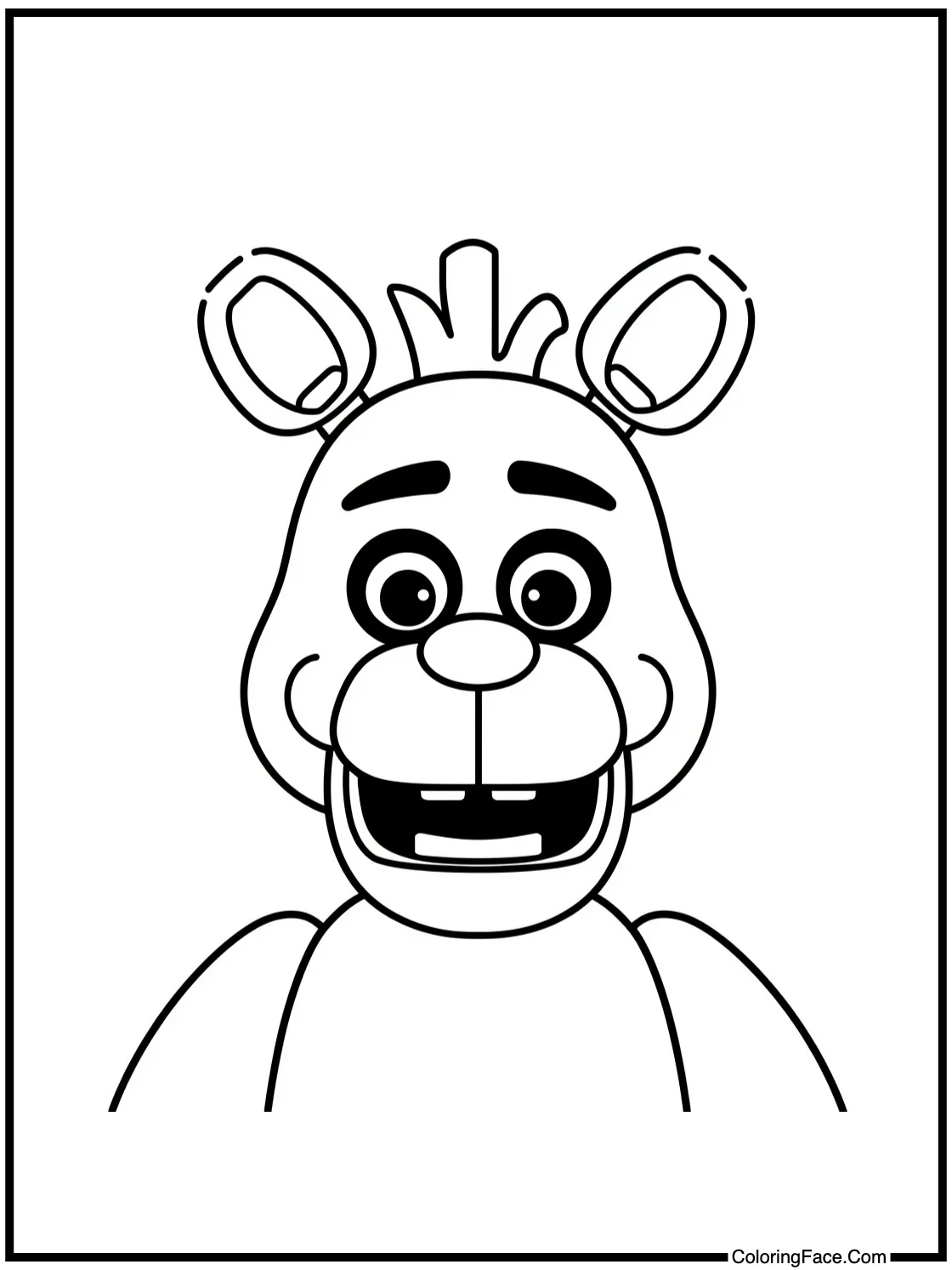 with simple outlines